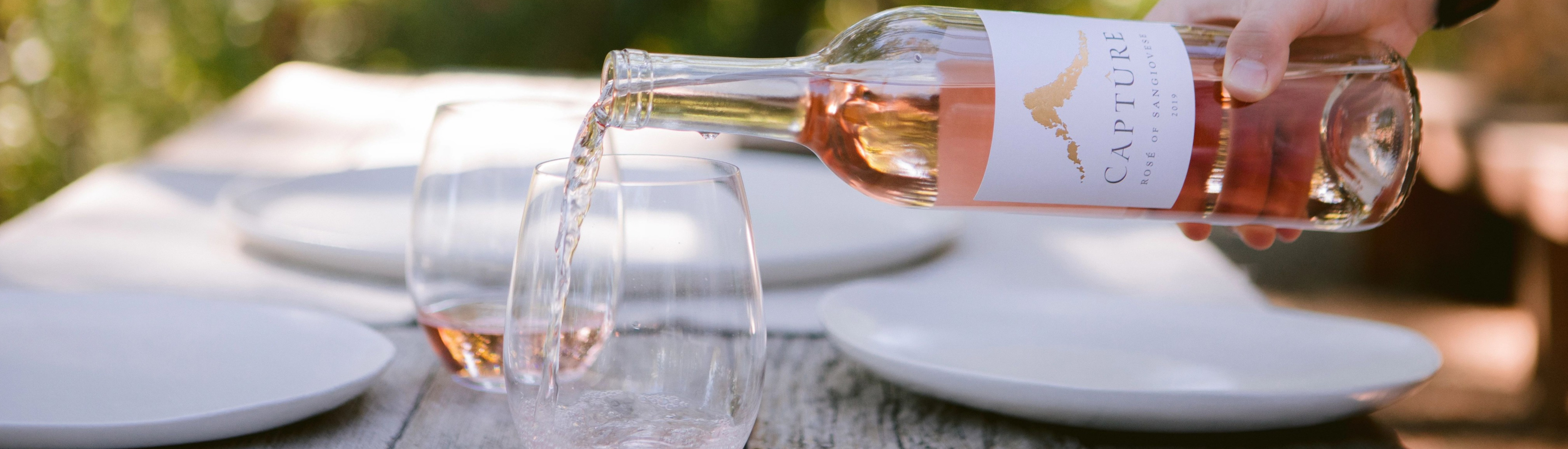 Capture Rosé wine